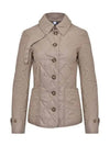 Diamond Quilted Thermoregulated Jacket New Chino Beige - BURBERRY - BALAAN 2