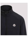 Gales Zip-Up Jacket Black - MONCLER - BALAAN 6