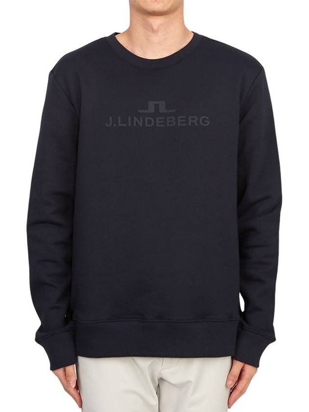 Golf wear men s brushed sweatshirt AMJS09054 6855 - J.LINDEBERG - BALAAN 1