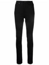 Women's Slim Fit High Waist Jeans Black - AMI - BALAAN 1