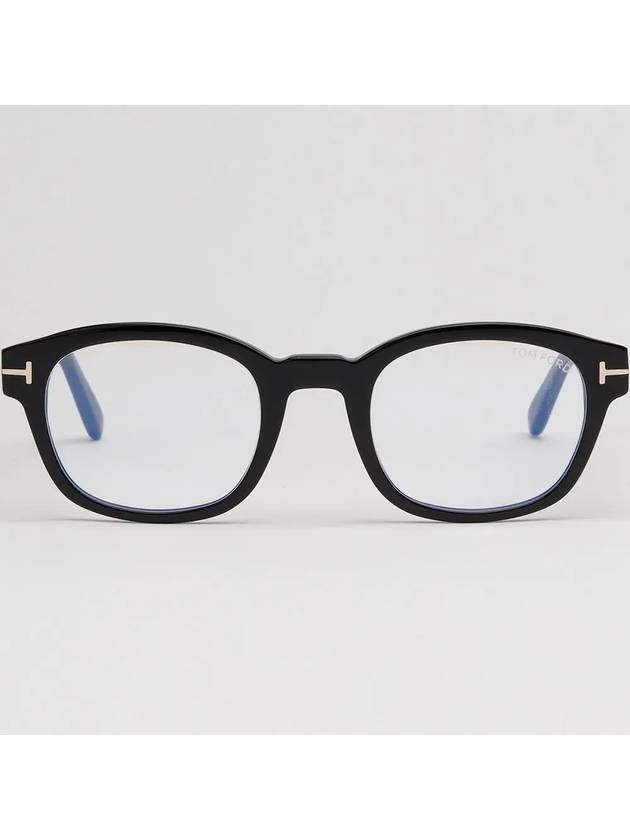 Blue light blocking glasses frame TF5808B 001 Eye protection horn frame - TOM FORD - BALAAN 3