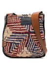 Bayia Mini Raffia Bucket Bag Navy Red - ISABEL MARANT - BALAAN 2