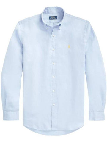 Long Sleeve Shirt 710829443 029 BLUE - POLO RALPH LAUREN - BALAAN 1