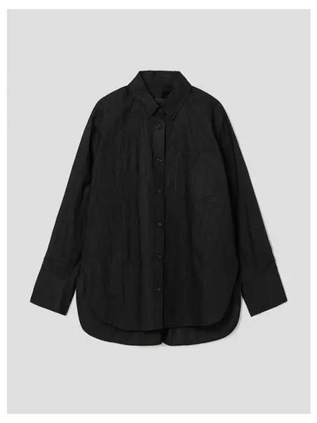 Light crack detail overfit shirt black domestic product GM0023112436608 - JUUN.J - BALAAN 1