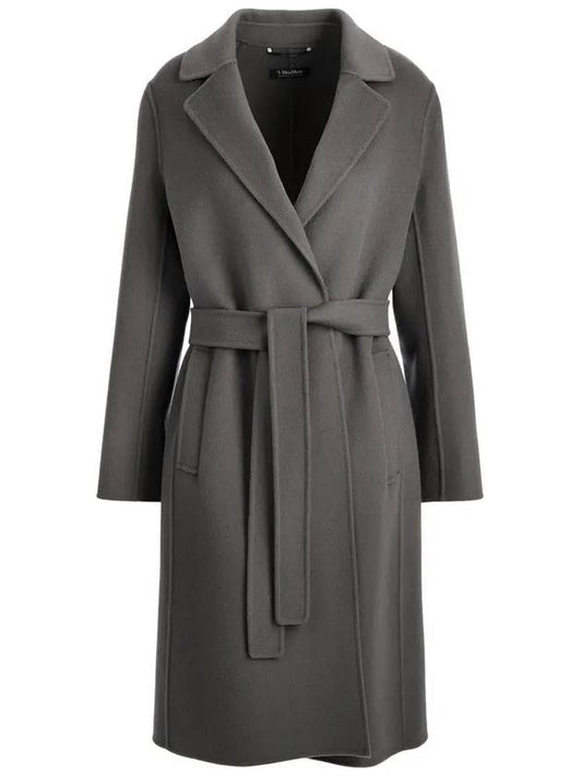 PAULINE long coat dark gray 2419011041 002 - MAX MARA - BALAAN 1