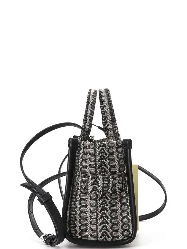 Monogram Micro Tote Bag Black - MARC JACOBS - BALAAN 3