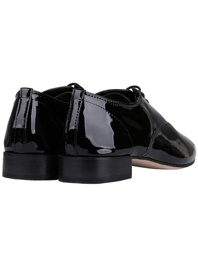 Women's Gigi Glossy Oxford Shoes Black - REPETTO - 6