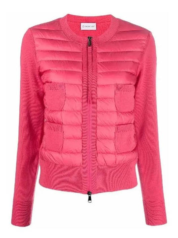 9B51000 A9018 542 Fuchsia Women’s Jacket - MONCLER - BALAAN 1