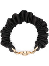 Medusa Head Scrunchie Black - VERSACE - BALAAN 1