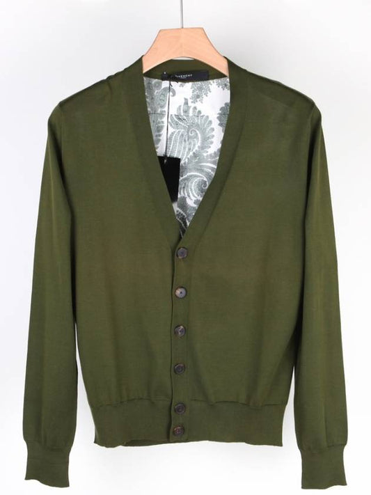 Paisley cardigan green 7722 567 315 - GIVENCHY - BALAAN 1