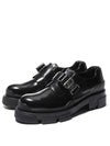 Terra Buckle Leather Derby Black - GIVENCHY - BALAAN 8