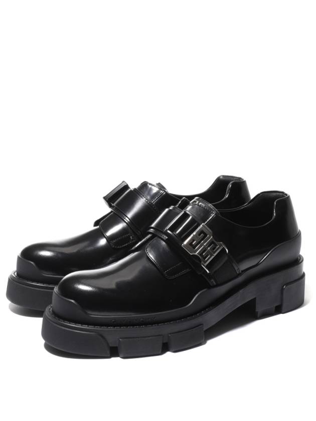 Terra Buckle Leather Derby Black - GIVENCHY - BALAAN 8