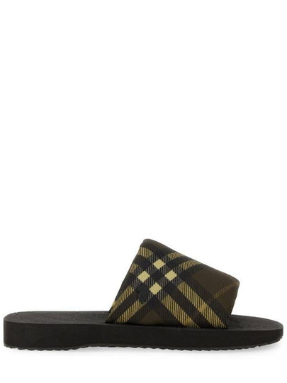 Check Trek Slippers Heath - BURBERRY - BALAAN 2