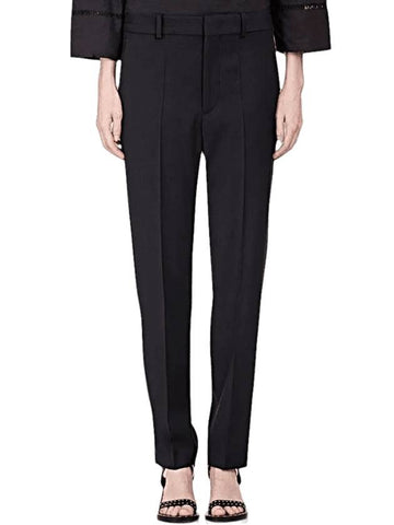 Women's Delph Classic Straight Pants Black - ISABEL MARANT - BALAAN 1