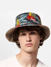 Surfin Monogram Explorer Reversible Bucket Hat Navy Blue M7528L - LOUIS VUITTON - BALAAN 2