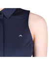 Women's Dena TX Golf Polo Sleeveless Navy - J.LINDEBERG - BALAAN 7