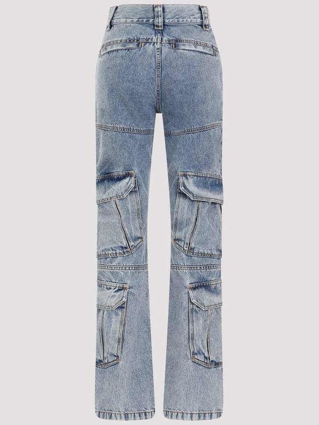 Denim Straight Pants BW51345Y8R 452 LIGHT BLUE - GIVENCHY - BALAAN 3