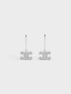 Triomphe Rhinestone Earrings Silver - CELINE - BALAAN 2