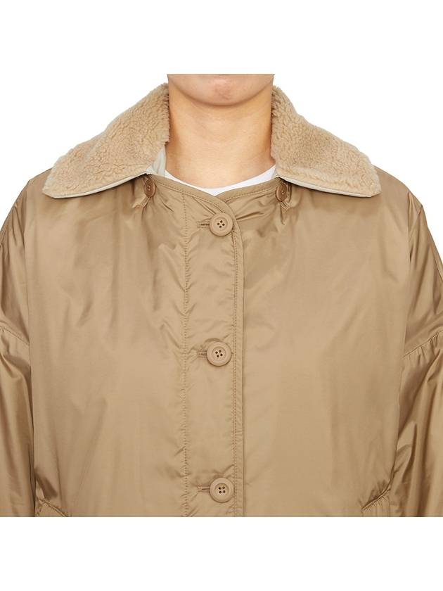 Drava Reversible Padding Beige - MAX MARA - BALAAN 9