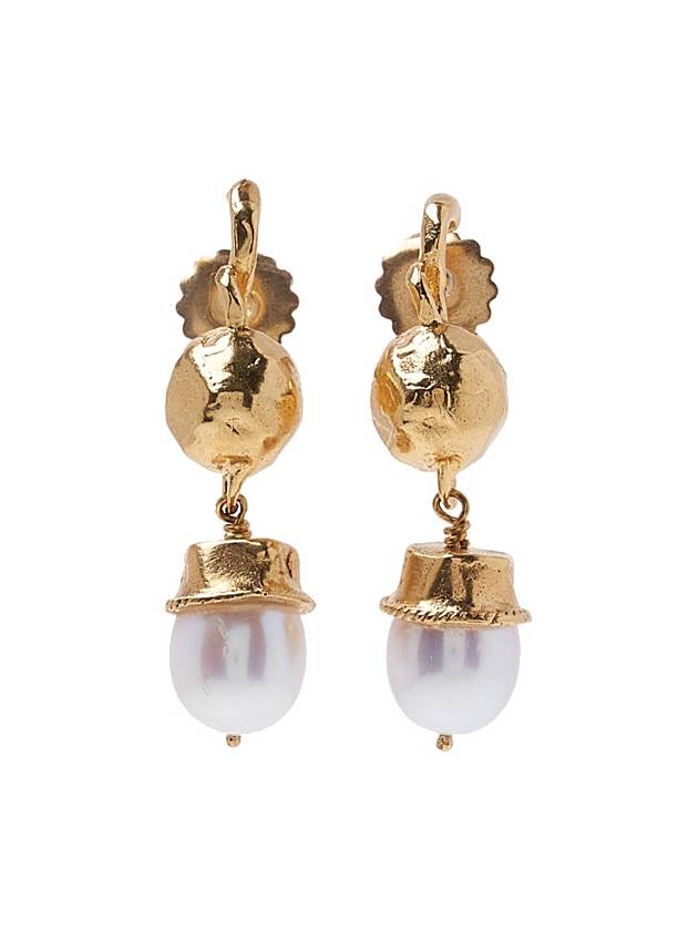 Return to Innocence Pearl Earrings FJ5519 ABRZ 24GOLD - ALIGHIERI - BALAAN 8