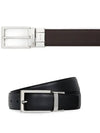 Leather Belt Black - ERMENEGILDO ZEGNA - BALAAN 4