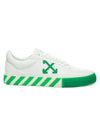 vulcanized low-top sneakers white green - OFF WHITE - BALAAN 1