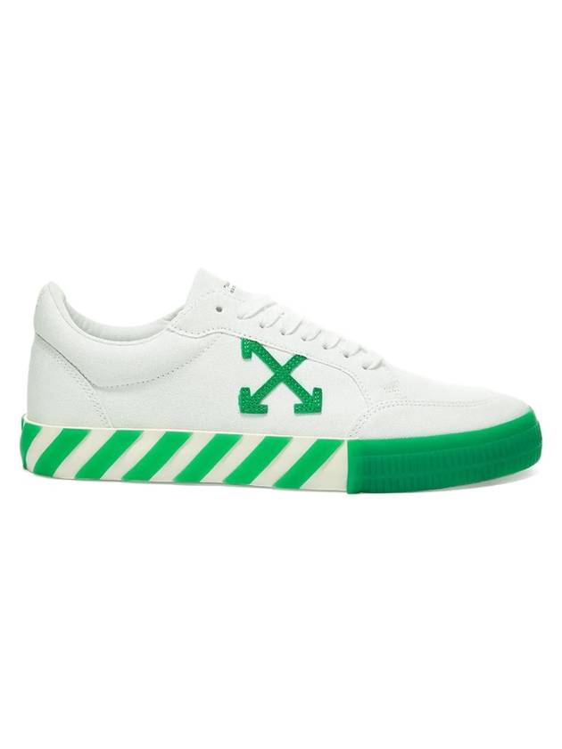 Vulcanized Low-Top Sneakers White Green - OFF WHITE - BALAAN 1