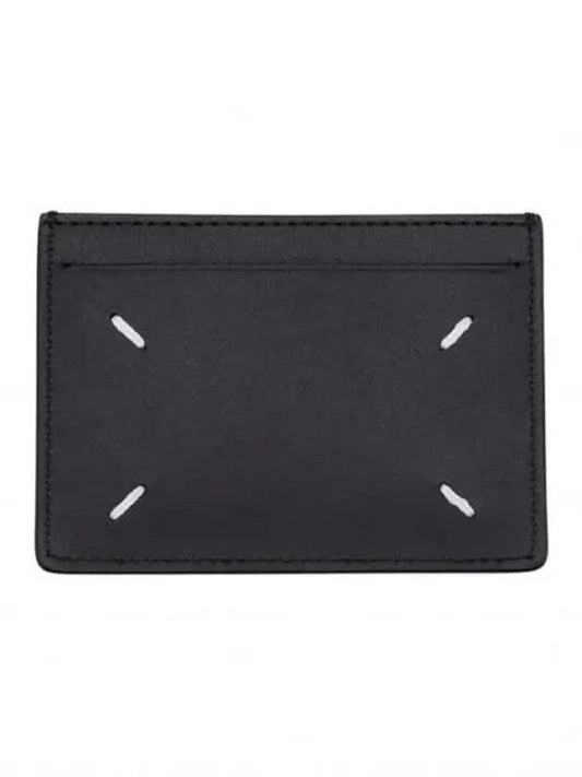 Four Stitch Card Wallet Black - MAISON MARGIELA - BALAAN 2