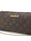 Monogram Eva Clutch Chain Cross Gold Pouch Poche M95567 - LOUIS VUITTON - BALAAN 9