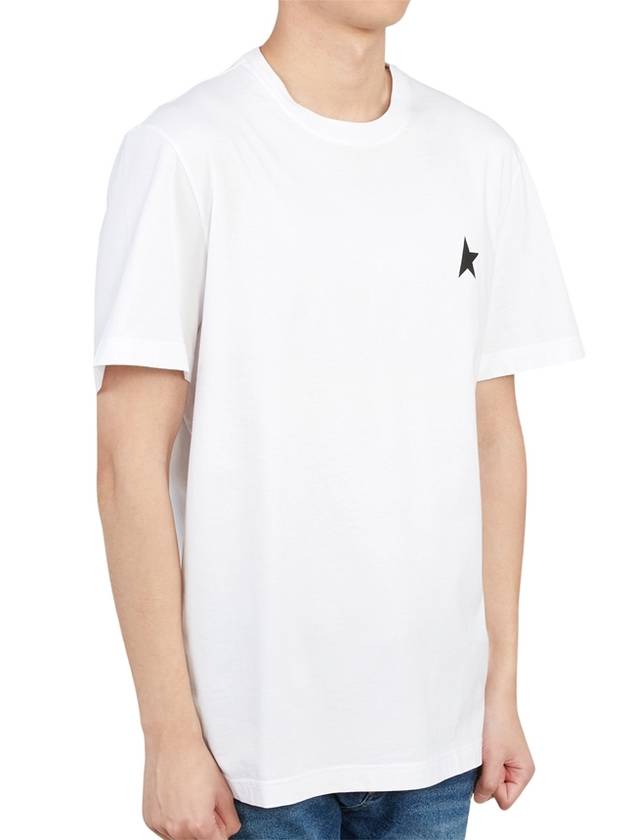 Star Collection Short Sleeve T-Shirt White - GOLDEN GOOSE - BALAAN 4