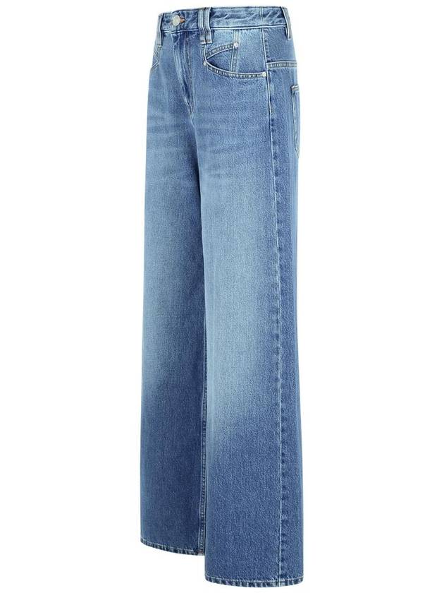 Denim Straight Pants PA0052FA B1H06I30BU - ISABEL MARANT - BALAAN 3