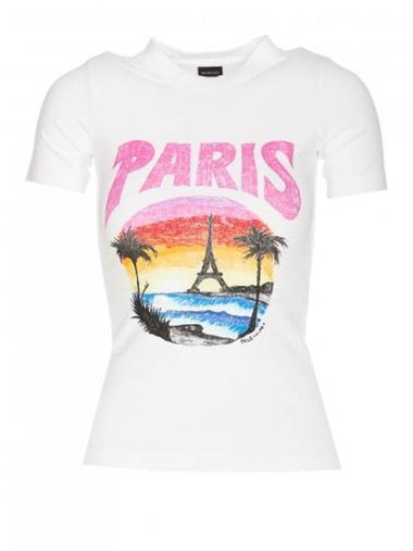 Paris Tropical T-shirt 768075 TPVM29601 B0010988925 - BALENCIAGA - BALAAN 1