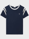 Triomphe Regular T Shirt Cotton Jersey - CELINE - BALAAN 1