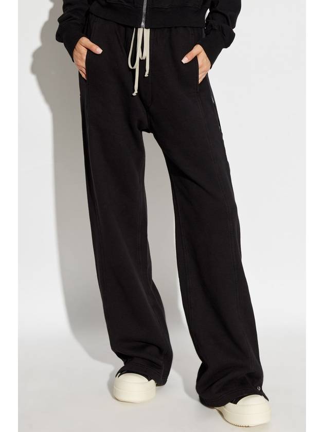 Rick Owens DRKSHDW Sweatpants Pusher, Women's, Black - RICK OWENS - BALAAN 3