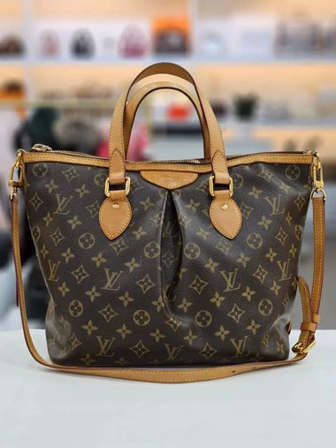 2WAY Monogram Palermo PM Tote Bag M40145 - LOUIS VUITTON - BALAAN 1