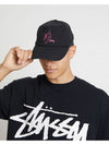 Flame Dice Low Pro Ball Cap Black - STUSSY - BALAAN 2