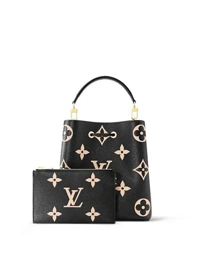 Neonoe MM Bi-Color Monogram Empreinte Bucket Bag Black - LOUIS VUITTON - BALAAN 8