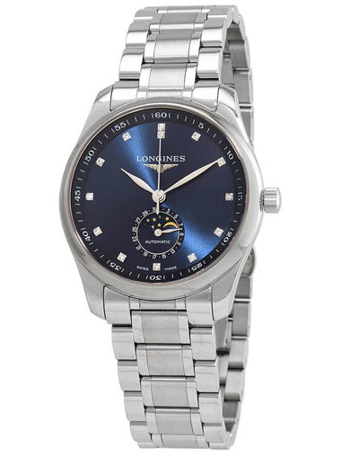 Longines Master Automatic Diamond Blue Dial Men's Watch L29094976 - LONGINES - BALAAN 1