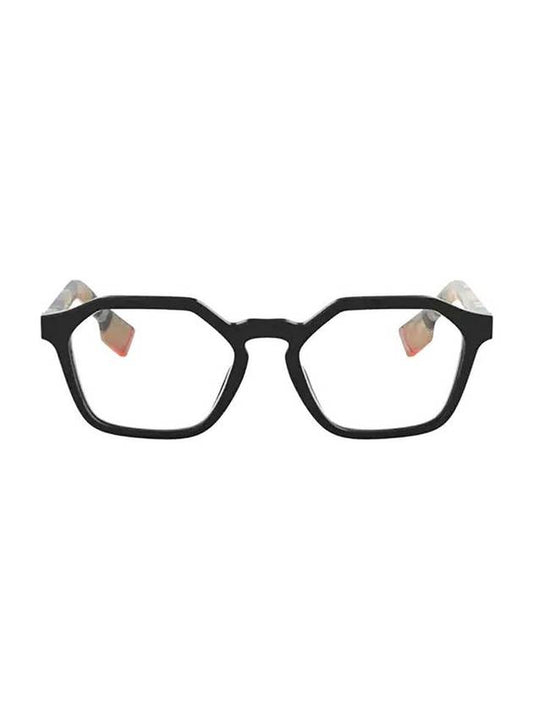 Eyewear Square Horn-Rim Eyeglasses Black - BURBERRY - BALAAN 1