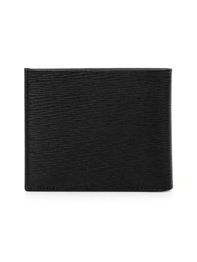 Gancini Half Wallet Black - SALVATORE FERRAGAMO - BALAAN 6