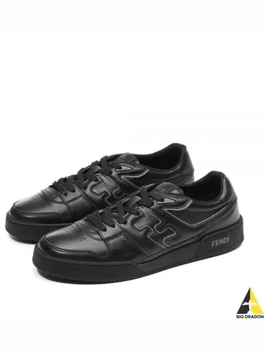 Match Low Top Sneakers Black - FENDI - BALAAN 2