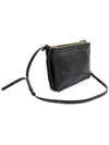 171453 Black Lambskin Gold Trio Large Crossbody Bag - CELINE - BALAAN 3