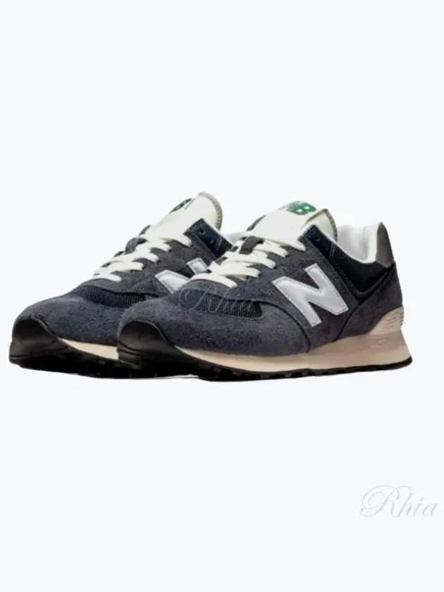 574 Heritage Low Top Sneakers Navy - NEW BALANCE - BALAAN 2