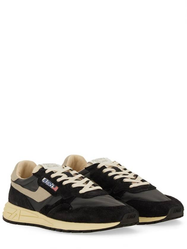 Reelwind Nylon Suede Low Top Sneakers Black - AUTRY - BALAAN 6