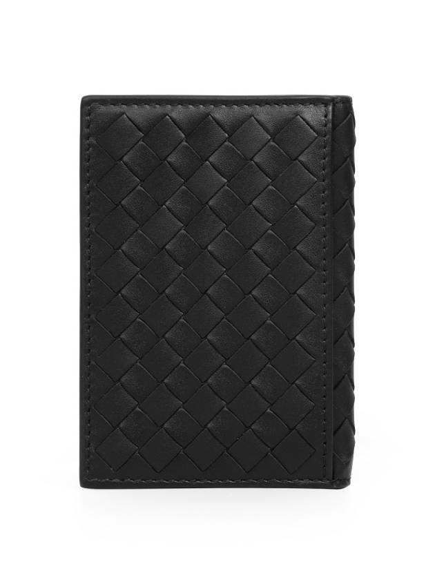 Intrecciato Card Wallet Black - BOTTEGA VENETA - BALAAN 2