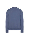 Logo Patch Crew Neck Sweatshirt Navy - STONE ISLAND - BALAAN 3