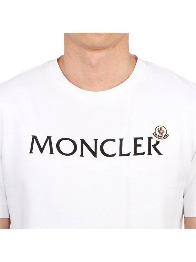 Men s short sleeve t shirt 8C00057 8390T 001 - MONCLER - BALAAN 5