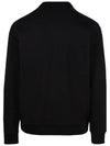 Front Logo Print Sweatshirt Black - BURBERRY - BALAAN 4