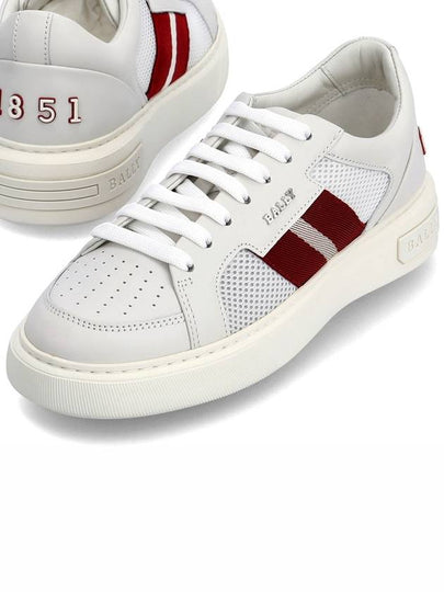 Melys Leather Low Top Sneakers White - BALLY - BALAAN 2