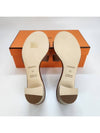 Oasis Sandals Gold H071002Z - HERMES - BALAAN 5